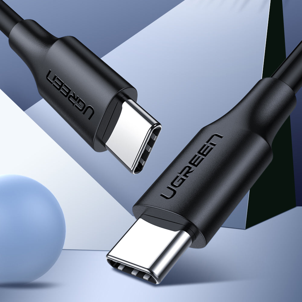 Ugreen US286 USB-C - USB-C PD QC 3A 480Mb/s 2m laidas - juodas