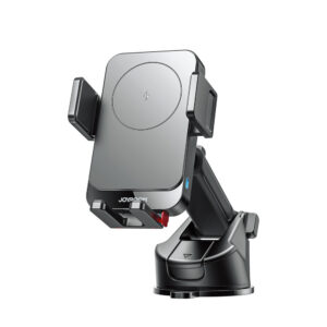 Joyroom JR-ZS241S Qi automobilinis telefono laikiklis su 15 W įkrovimu, juodas