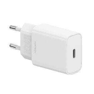 Cuktech HA716C, sieninis įkroviklis, 20 W, baltos spalvos