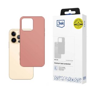 3mk matinis dėklas, skirtas iPhone 13 Pro – rožinis