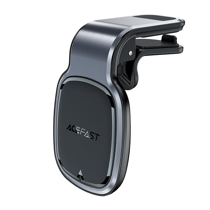 Acefast D16 magnetinis automobilinis ventiliacijos grotelių laikiklis (nereikia MagSafe), pilkas