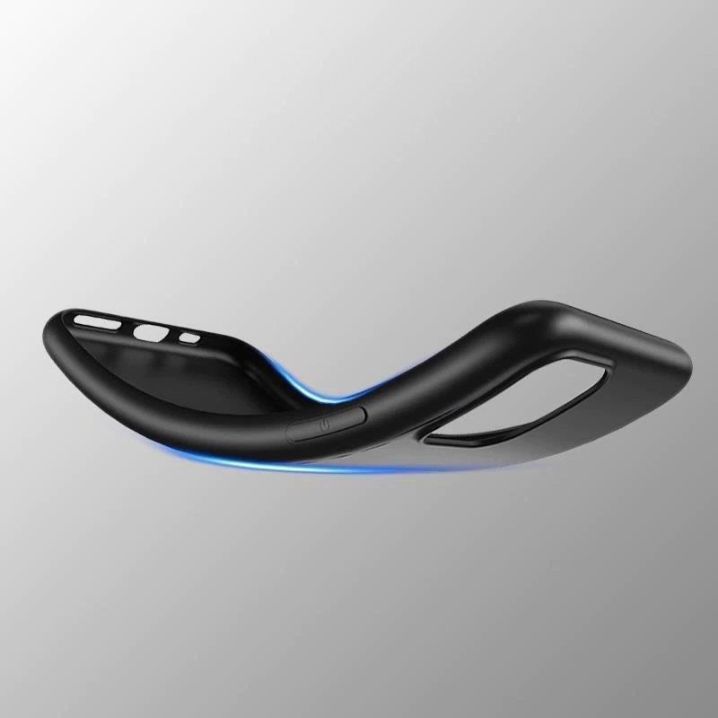 Soft Case Lankstus gelio dėklo dangtelis, skirtas Vivo X80 Pro juodas