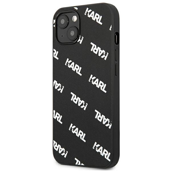 Karl Lagerfeld Allover dėklas iPhone 13 mini – juodas
