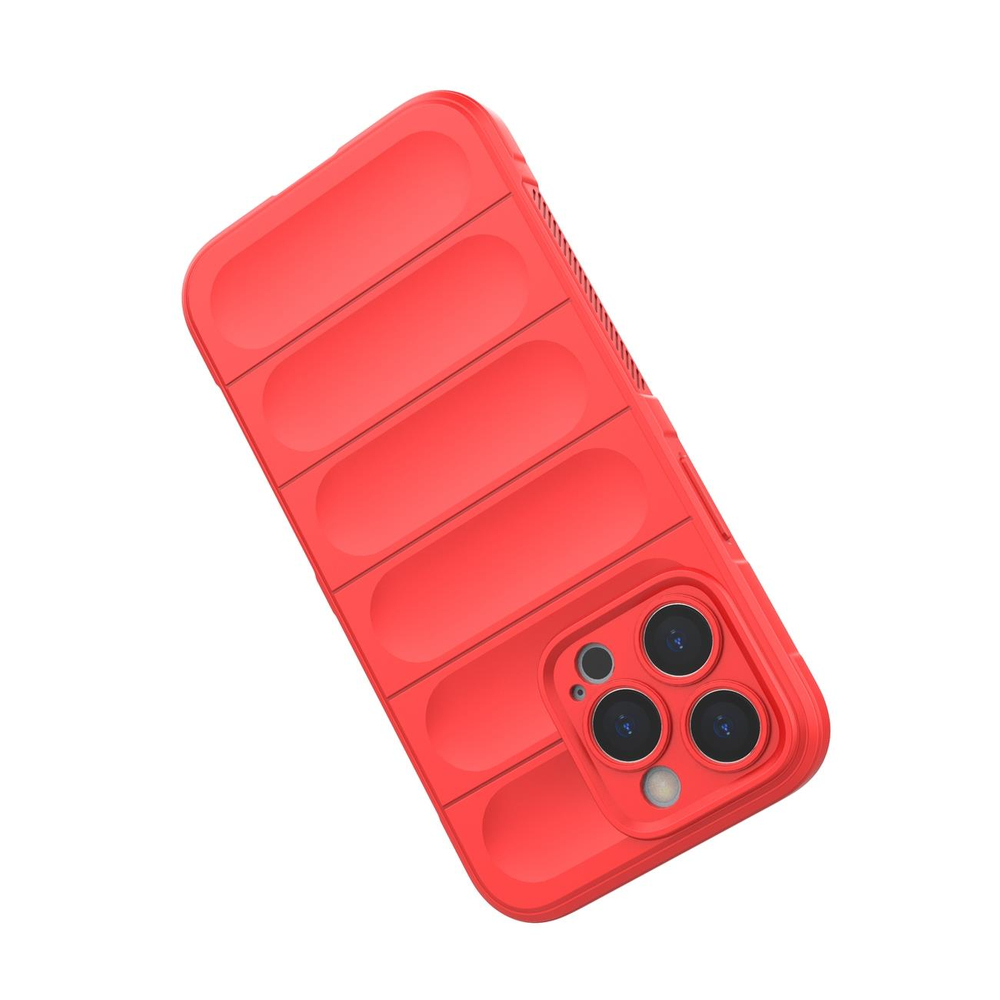 Magic Shield dėklas iPhone 13 Pro Max – raudonas