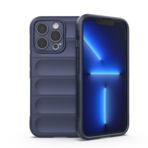 Magic Shield dėklas iPhone 13 Pro Max – tamsiai mėlynas