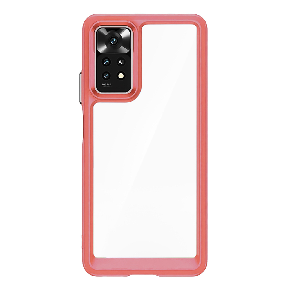 Dėklas Xiaomi Poco M4 Pro 5G Outer Space Case – raudonas