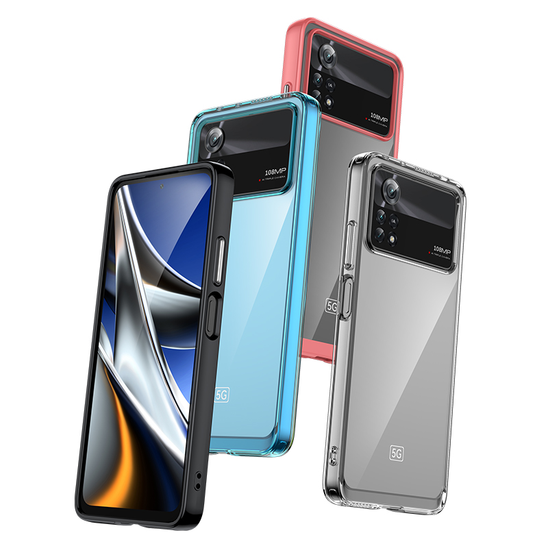 Hibridinis dėklas Xiaomi Poco X4 Pro 5G – mėlynas