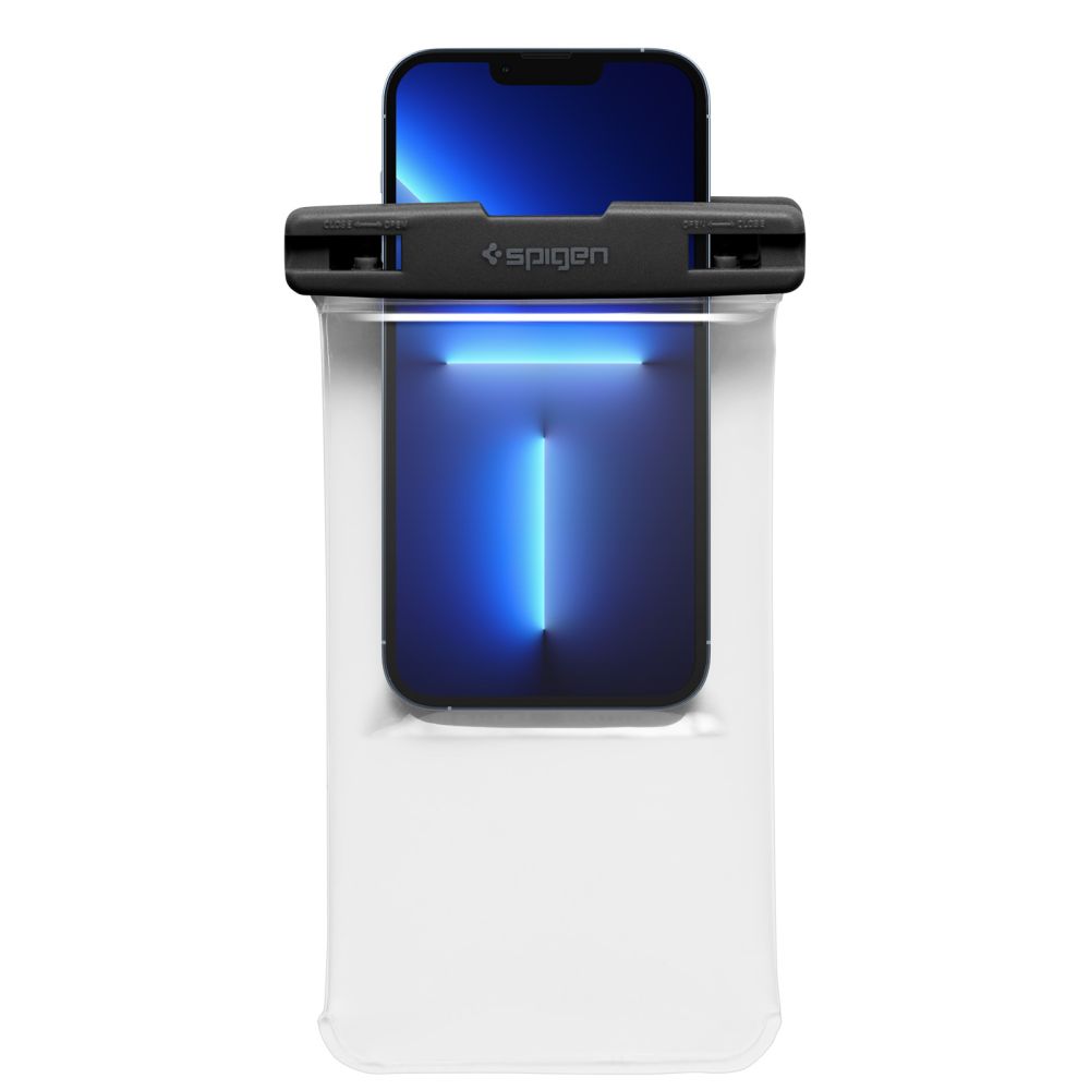 Dėklas Spigen A601 Universal Waterproof Case Skaidrus