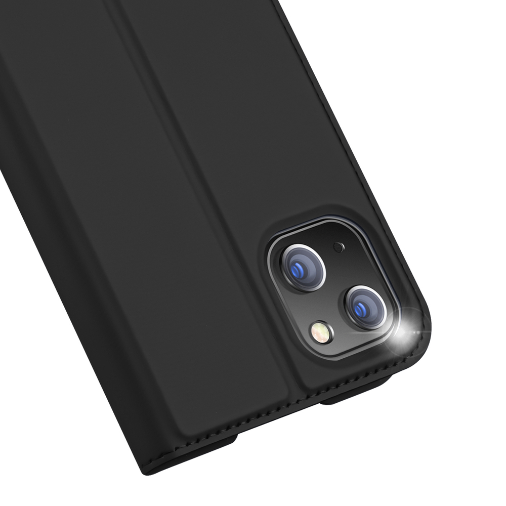 Dux Ducis Skin Pro atverčiamas dėklas iPhone 14 Plus – juodas