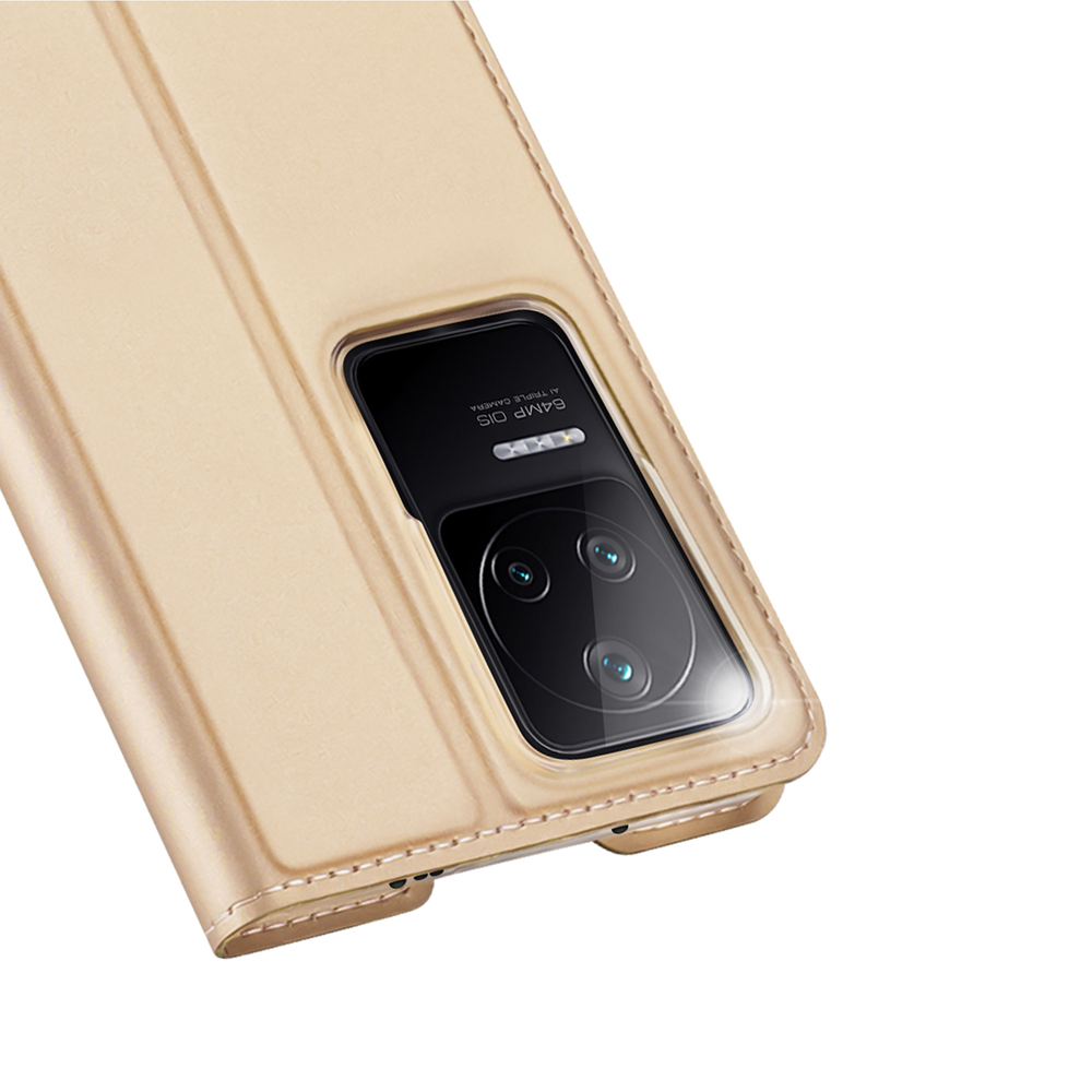 Dux Ducis Skin Pro dėklas Xiaomi Poco F4 5G – auksinis