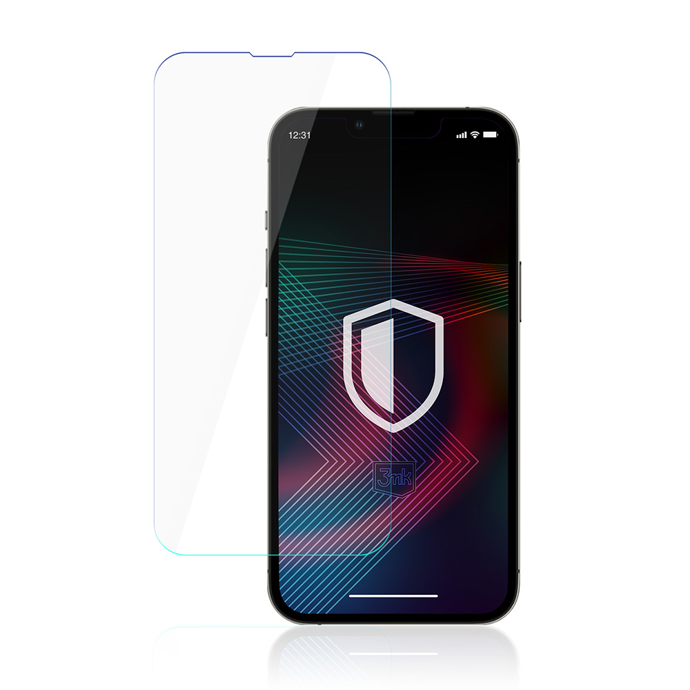 Grūdintas stiklas skirtas iPhone 14 Pro / iPhone 14 hibridiniam flexi 7H iš 3mk FlexibleGlass serijos