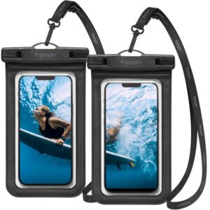 Dėklas Spigen A601 Universal Waterproof, 2 vnt., juodas