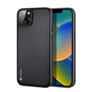 Dux Ducis Fino nailoninis dėklas iPhone 14 Plus – juodas