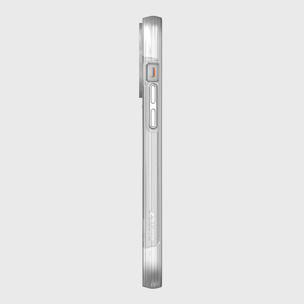 Raptic Clutch MagSafe dėklas iPhone 14 Pro – skaidrus