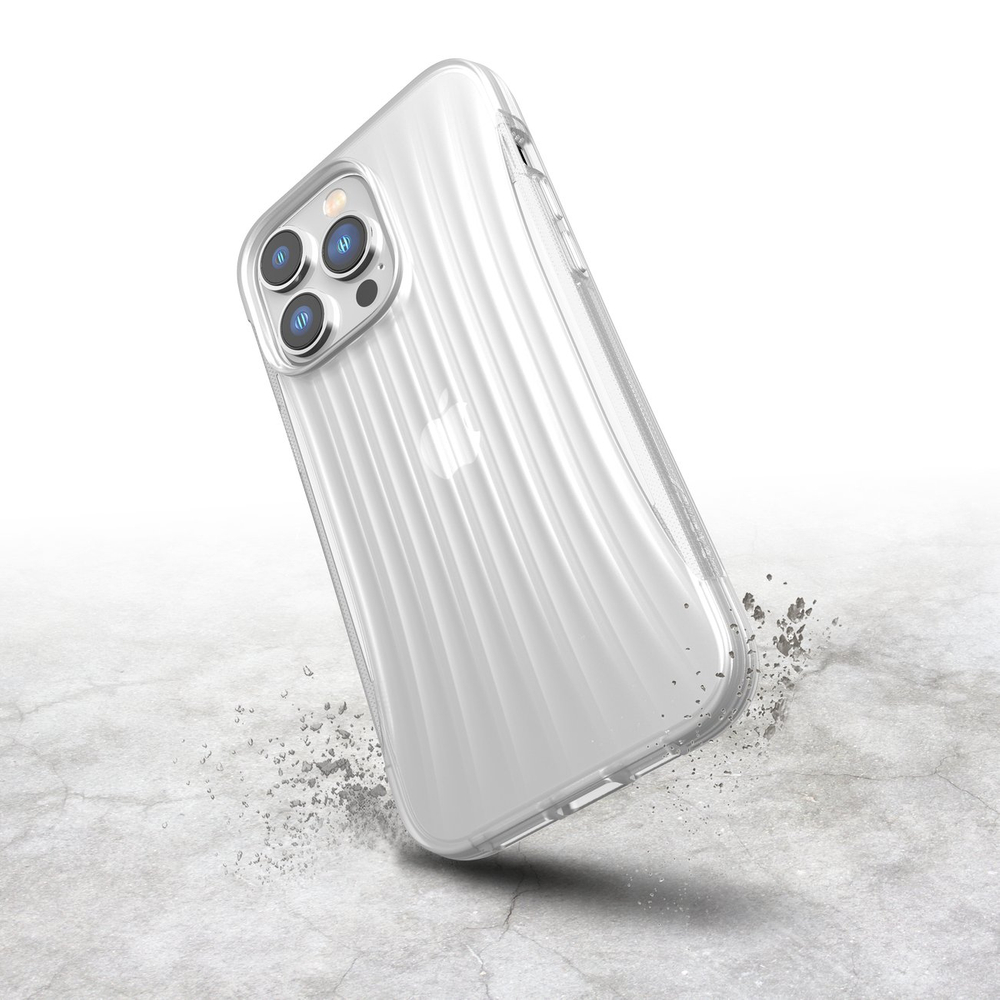 Raptic Clutch MagSafe dėklas iPhone 14 Pro – skaidrus
