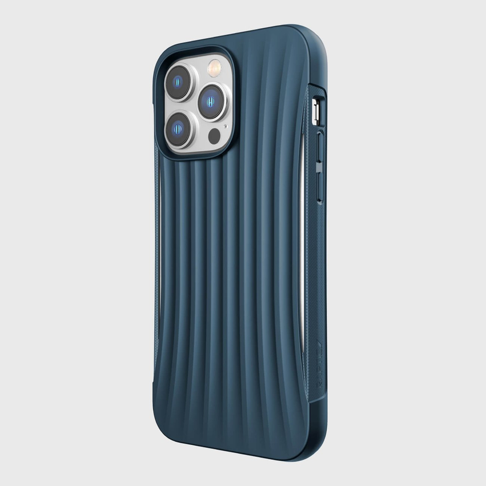 Raptic Clutch MagSafe dėklas iPhone 14 Pro – mėlynas