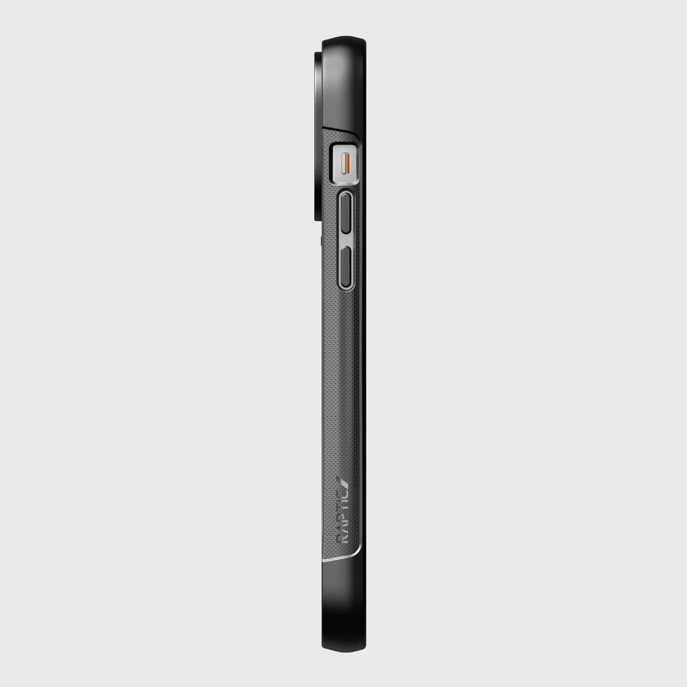 Raptic Clutch MagSafe dėklas iPhone 14 Pro Max – juodas