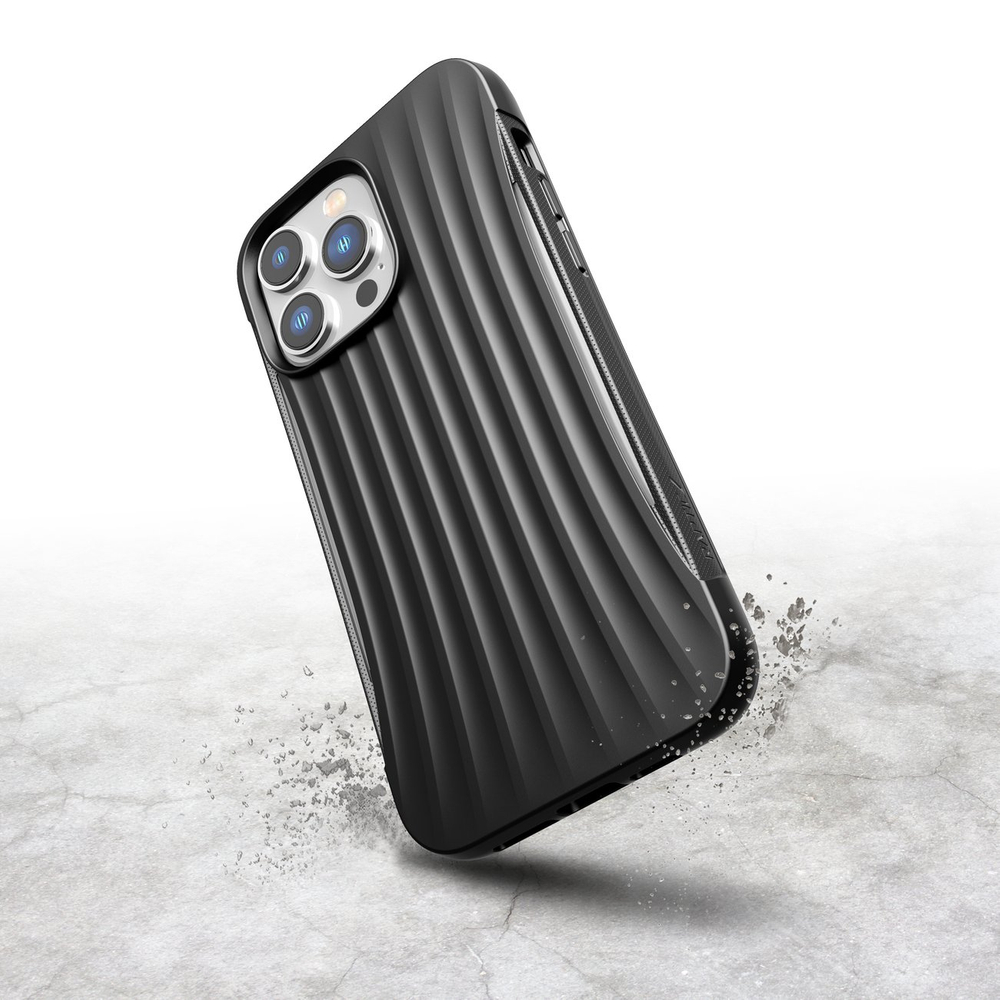 Raptic Clutch MagSafe dėklas iPhone 14 Pro Max – juodas