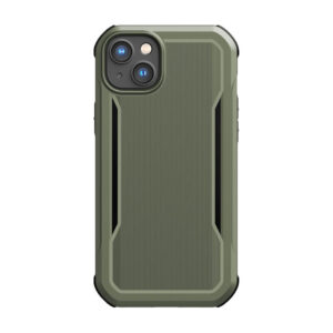 Raptic Fort Built MagSafe dėklas iPhone 14 Plus – žalias