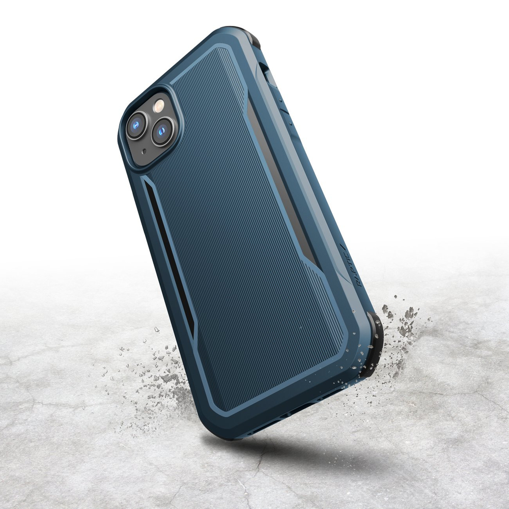 Raptic Fort Built MagSafe dėklas iPhone 14 Pro Max – mėlynas