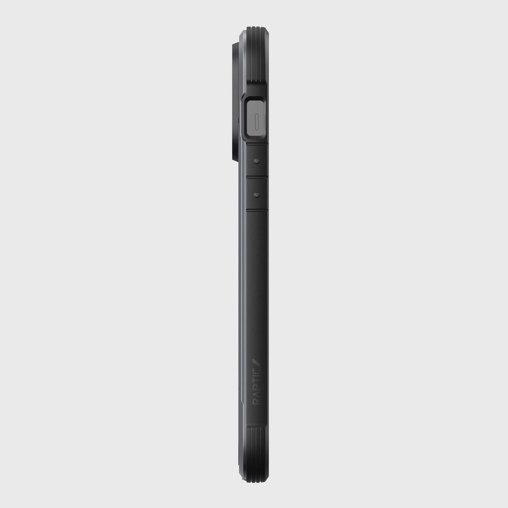 Raptic Shield MagSafe dėklas iPhone 14 Pro Max – juodas