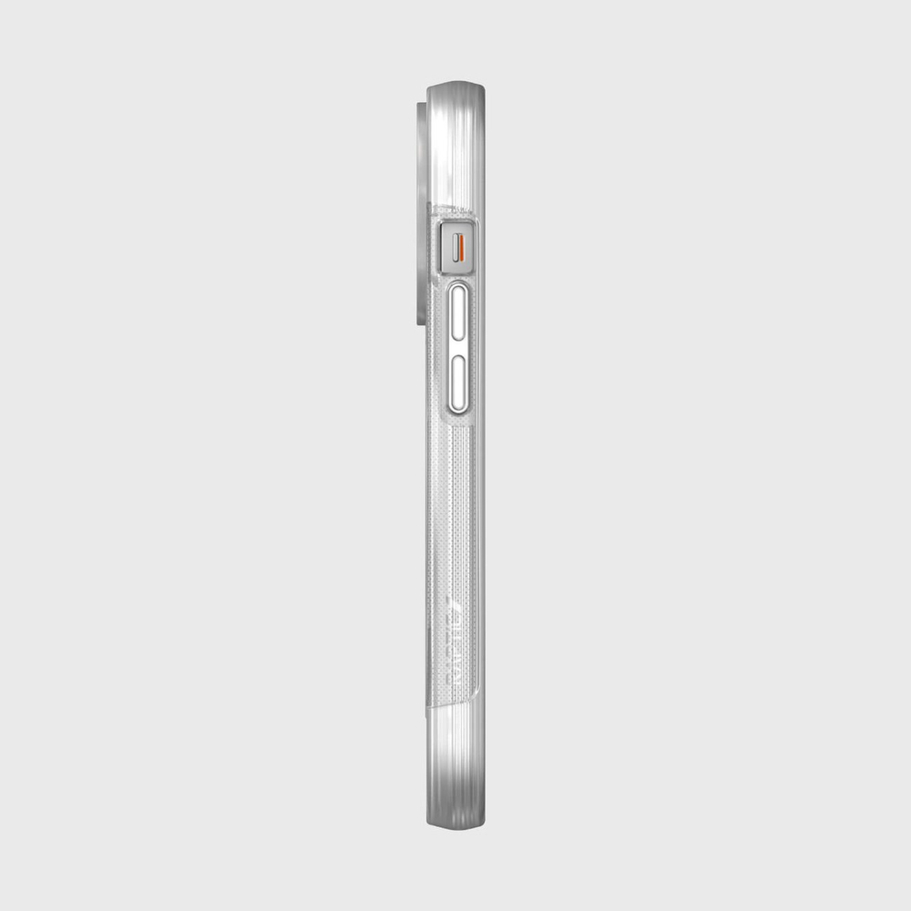 Raptic Clutch dėklas iPhone 14 Pro – skaidrus, MagSafe