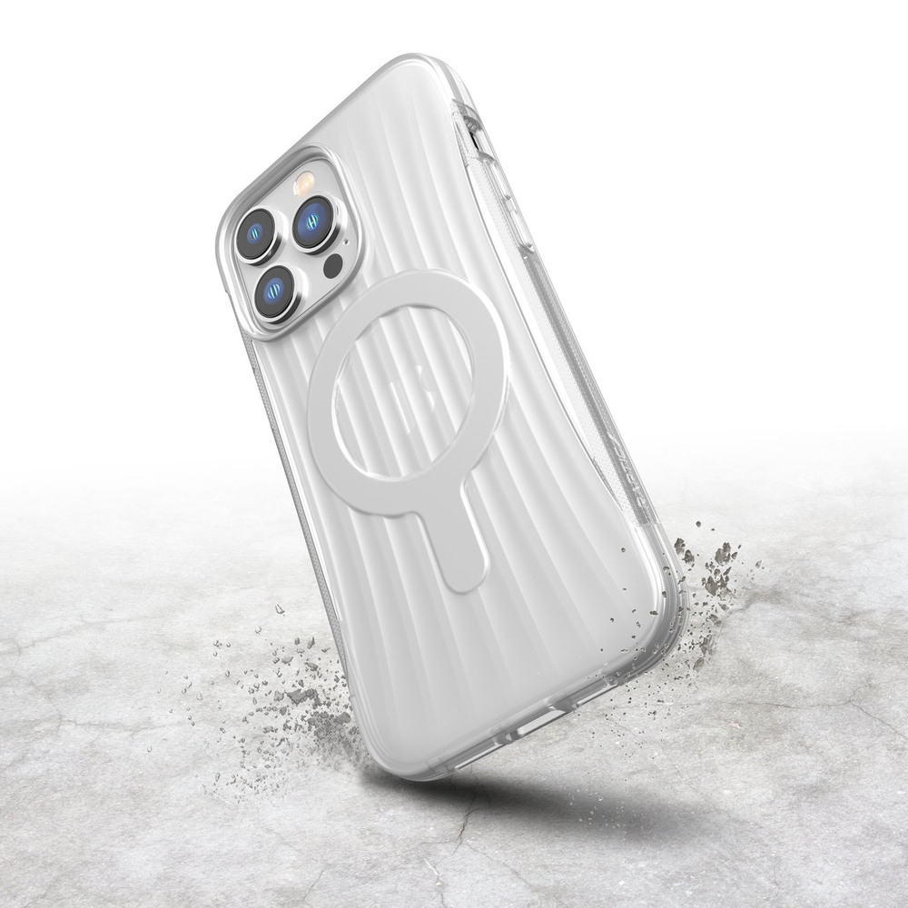Raptic MagSafe dėklas iPhone 14 Pro Max – skaidrus