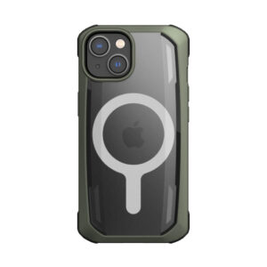 Raptic Secure dėklas iPhone 14 Plus su MagSafe – žalias