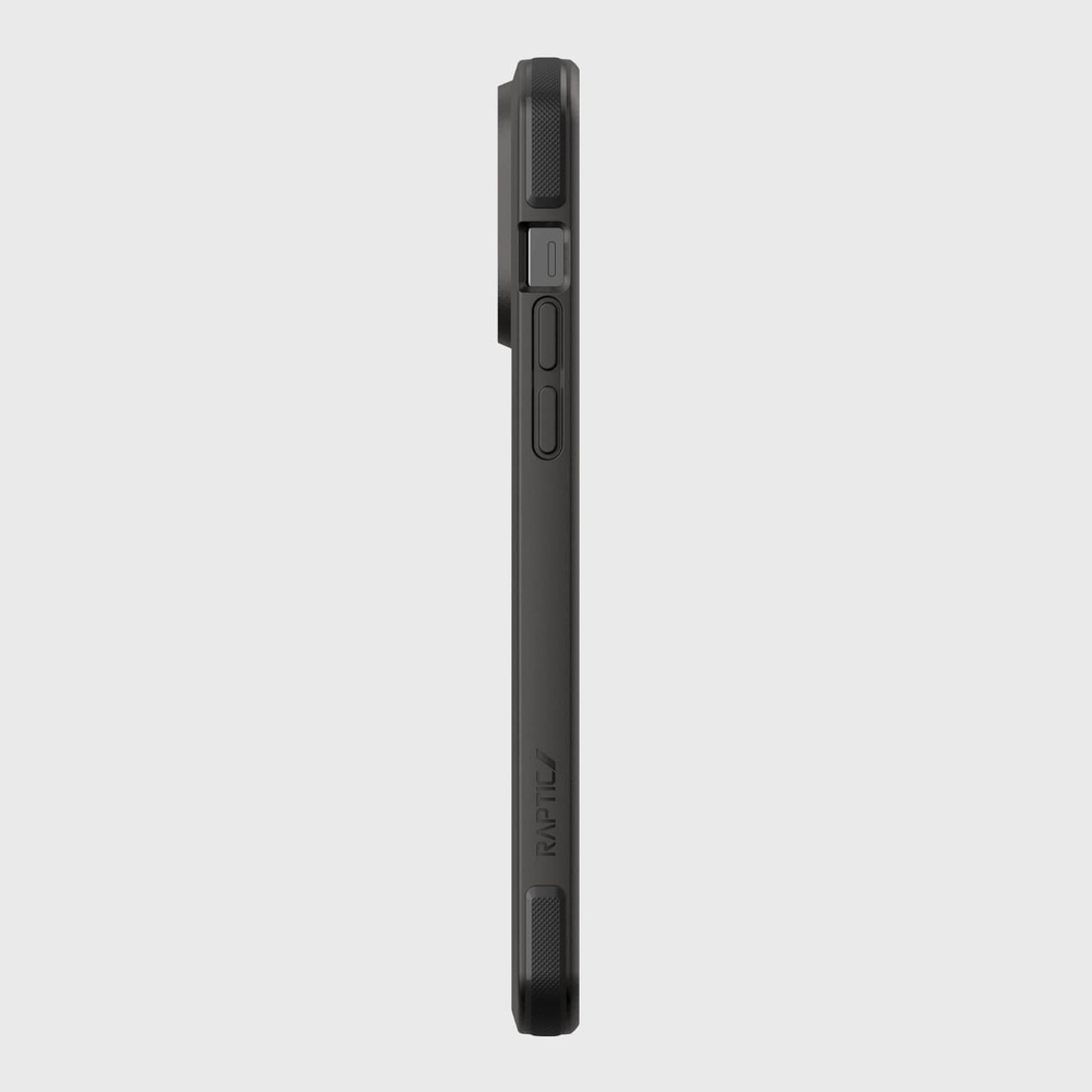 Raptic Secure MagSafe dėklas iPhone 14 Pro – juodas