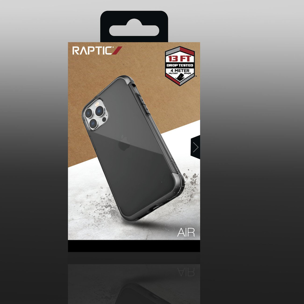 Raptic Air MagSafe dėklas iPhone 14 Pro – pilkas