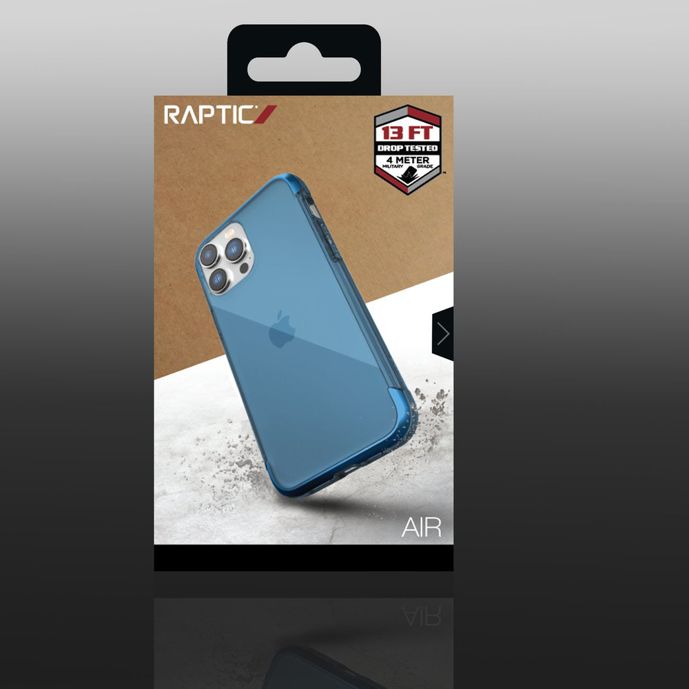 Raptic Air MagSafe dėklas iPhone 14 Pro Max – mėlynas