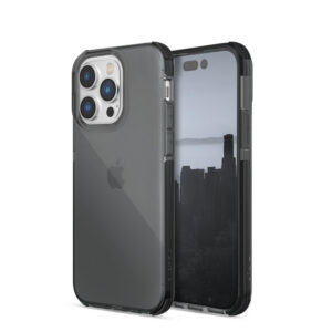 Raptic Clear MagSafe dėklas iPhone 14 Pro Max – juodas