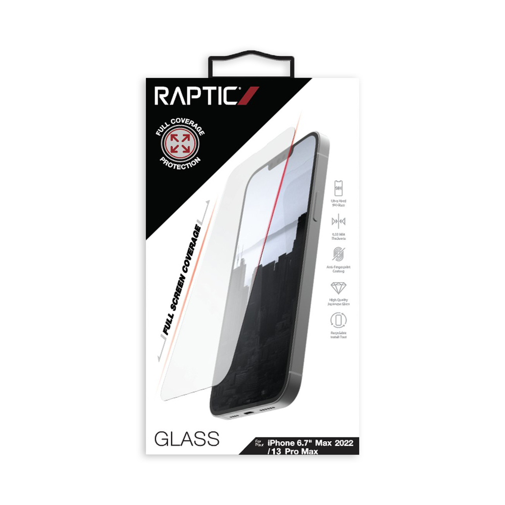 Raptic Full Coverage grūdintas stiklas iPhone 14 Plus