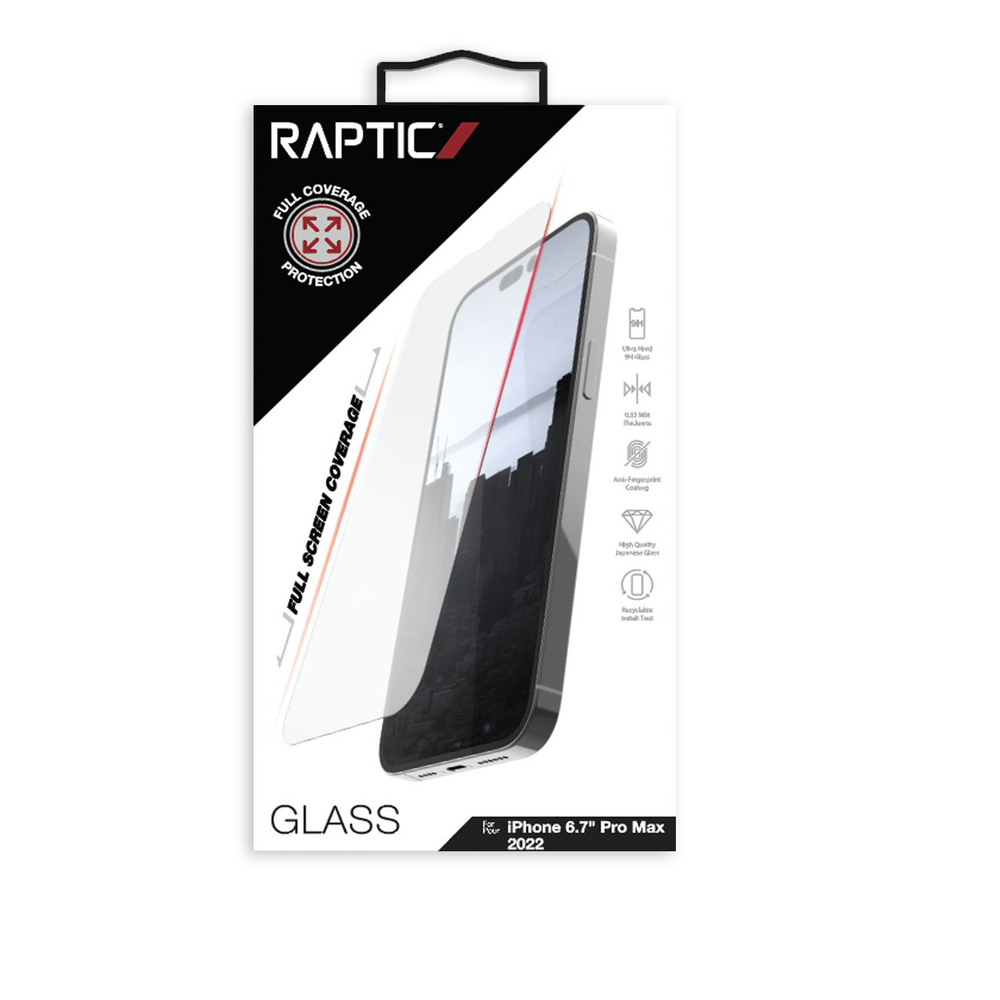 Raptic X-Doria grūdintas stiklas iPhone 14 Pro Max