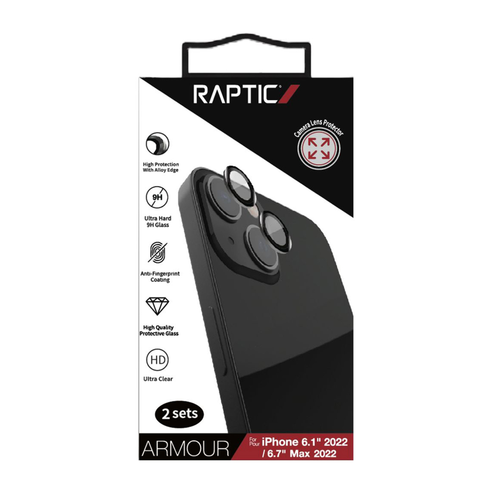 Raptic kameros stiklas iPhone 14 Plus – grūdintas