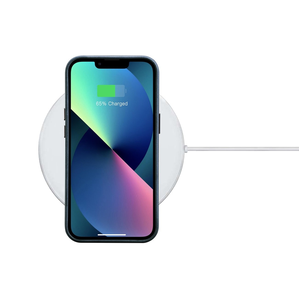 iCarer odinis MagSafe dėklas iPhone 14 Plus – tamsiai mėlynas