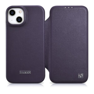 iCarer odinis MagSafe dėklas iPhone 14 Plus – violetinis