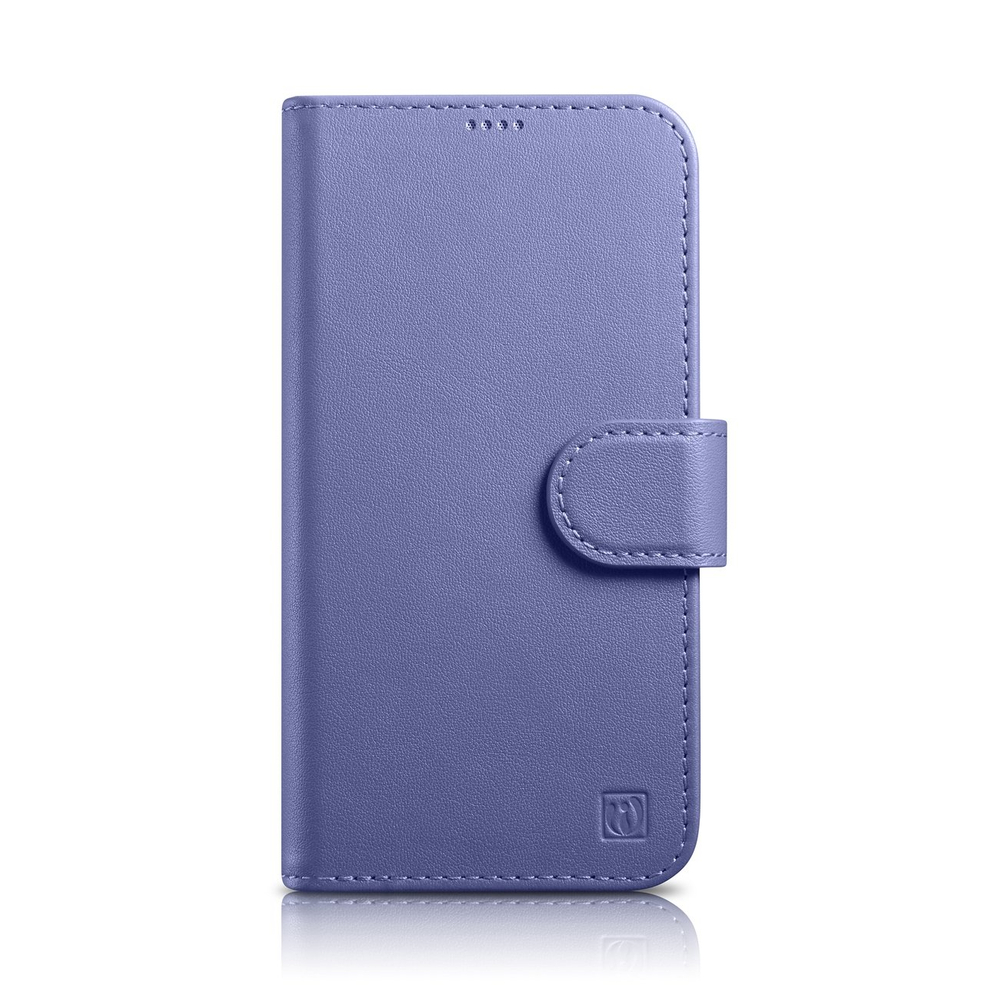 iCarer odinis anti-RFID dėklas iPhone 14 Plus – violetinis