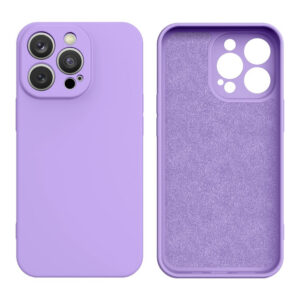 Silikoninis dėklas iPhone 14 Plus – violetinis