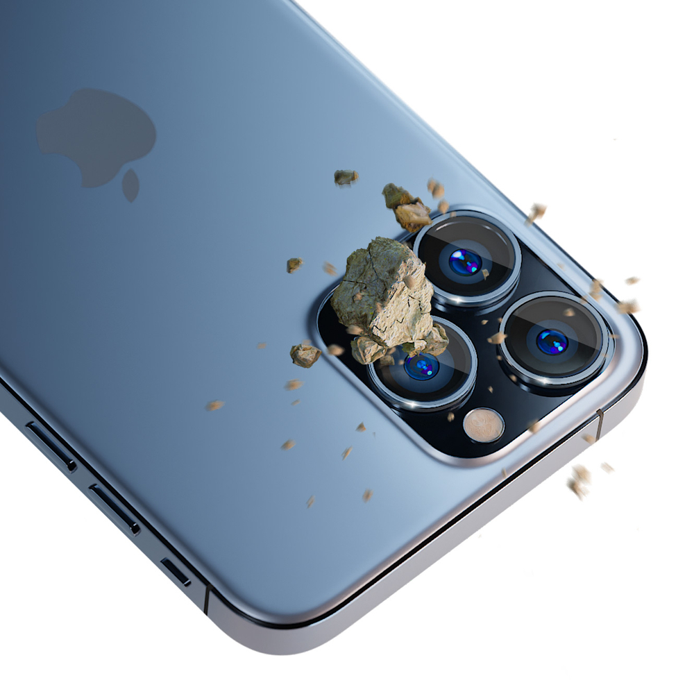 Apple iPhone 13 Pro/13 Pro Max – 3mk objektyvo apsauga Pro Sierra Blue