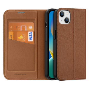 Dux Ducis Skin X2 dėklas iPhone 14 Plus – rudas