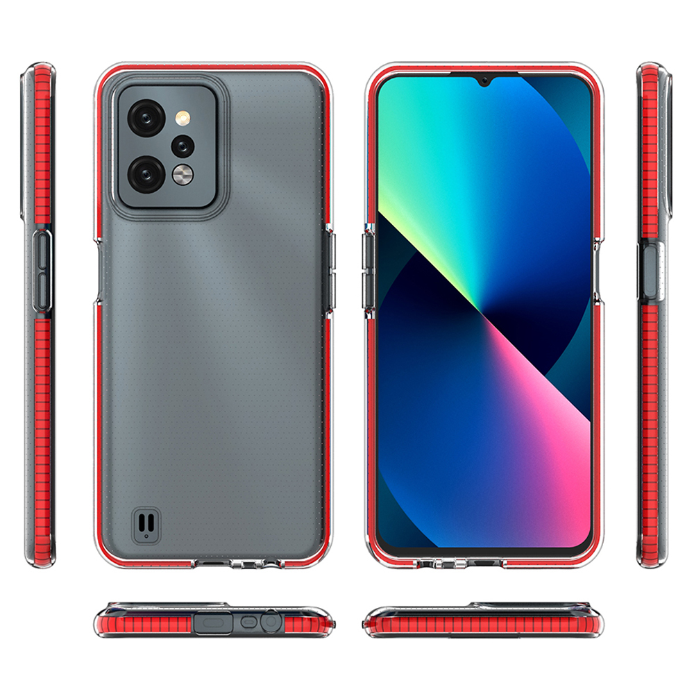 Silikoninis dėklas Realme C31 Spring Case – juodas