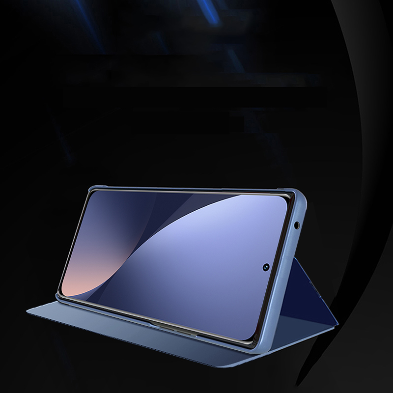 Clear View Case atverčiamas dėklas Xiaomi 12 Lite – rožinis