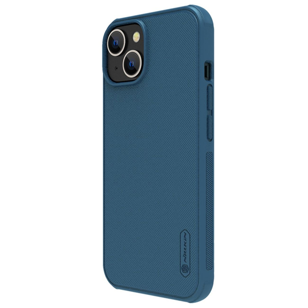 Nillkin Super Frosted Shield Pro dėklas iPhone 14 Plus – mėlynas