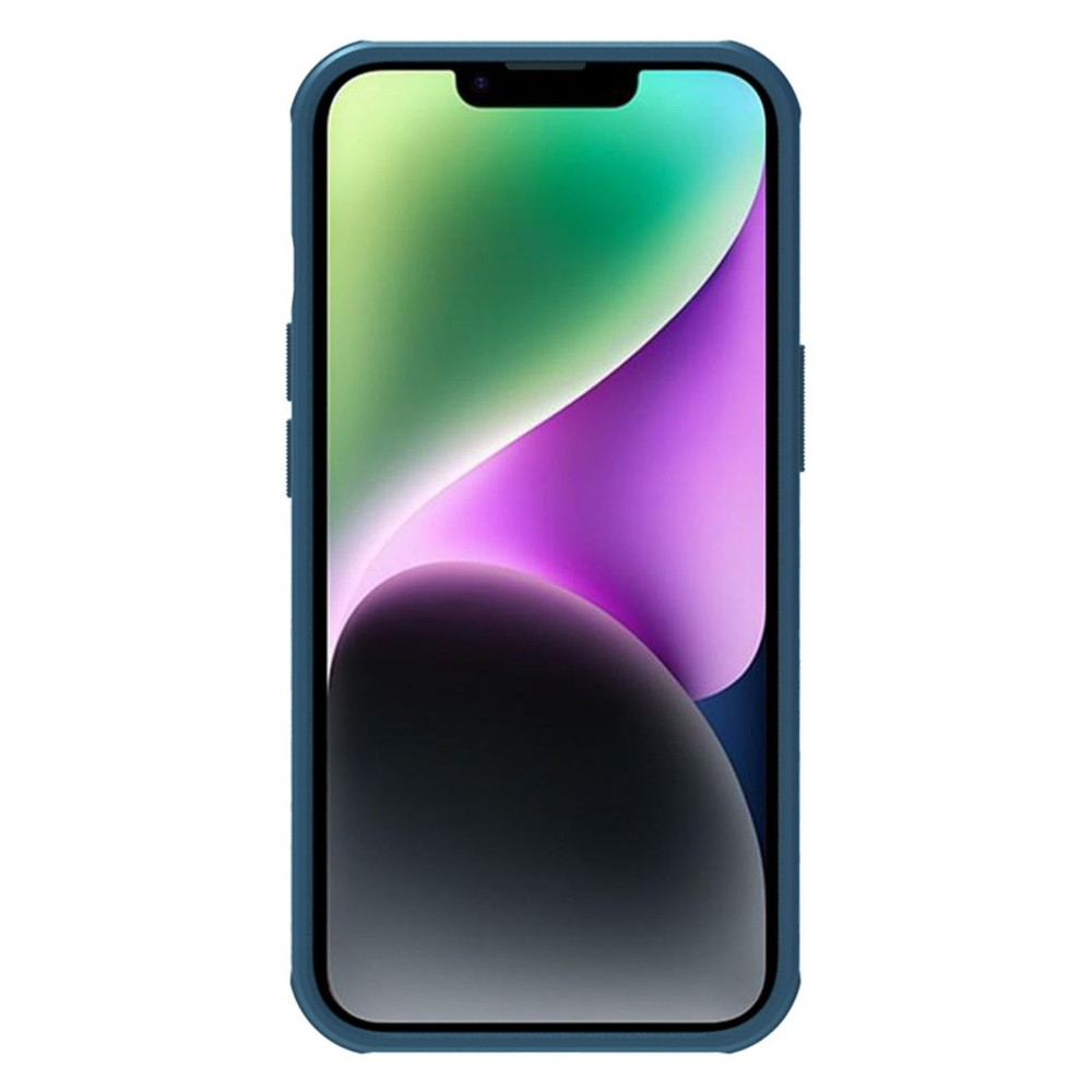 Nillkin Super Frosted Shield Pro dėklas iPhone 14 Plus – mėlynas