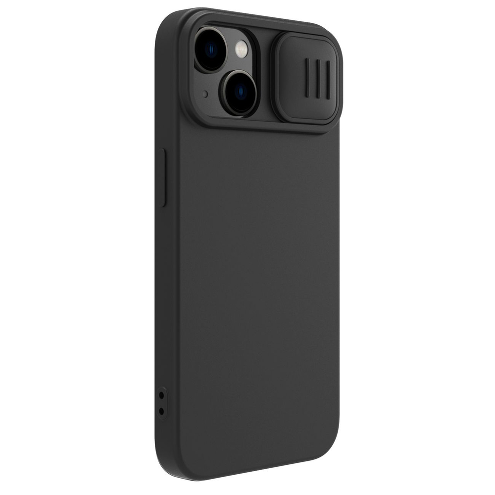 Nillkin CamShield silikoninis dėklas iPhone 14 Plus – juodas