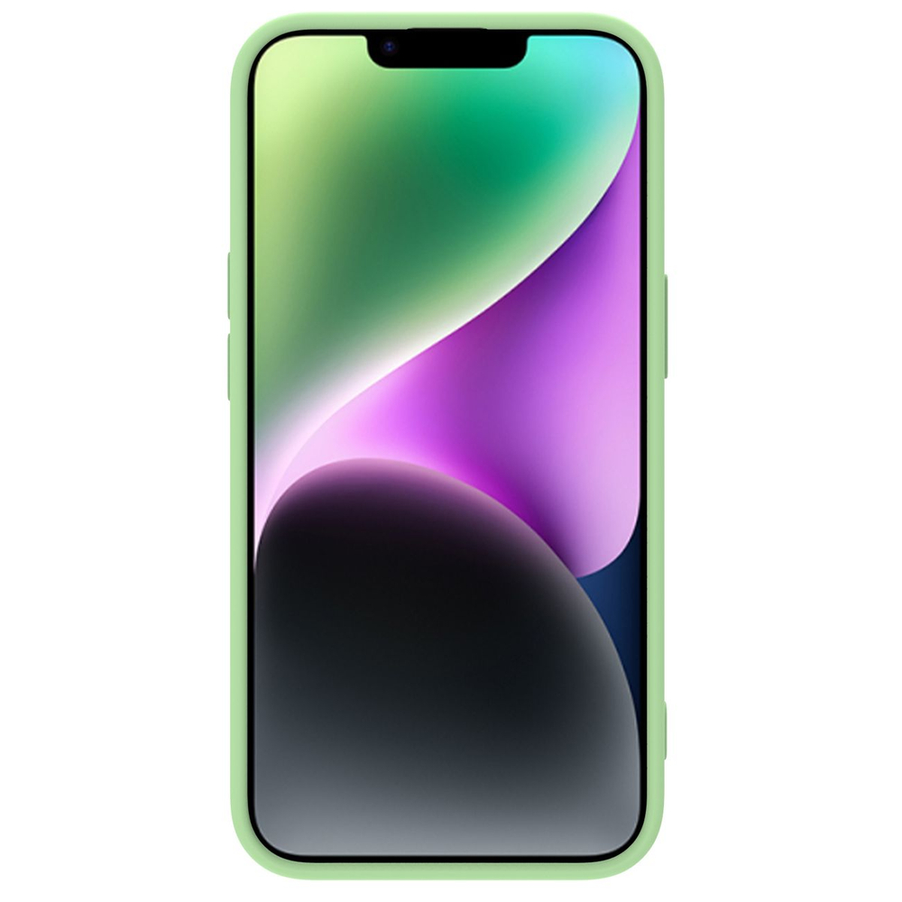 Nillkin CamShield silikoninis dėklas iPhone 14 Plus – žalias