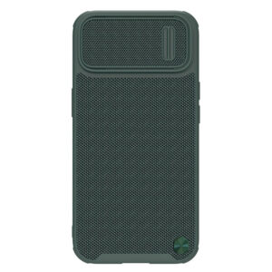 Nillkin Textured S dėklas iPhone 14 Plus – žalias, su kameros dangteliu
