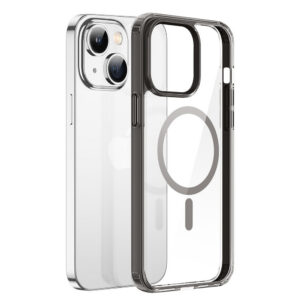 MagSafe magnetinis dėklas iPhone 14 Plus – pilkas