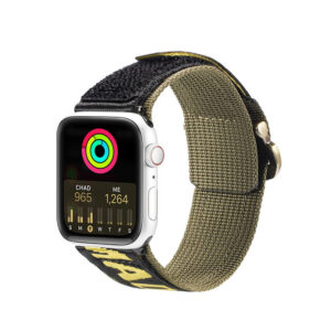 Dux Ducis Outdoor Apple Watch nailoninė apyrankė – geltona